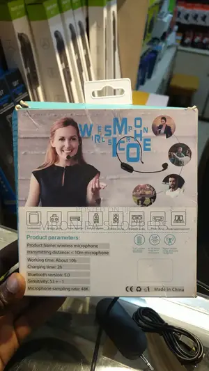 Rechargeable Wireless Microphone Interview Teaching Wearable Headset