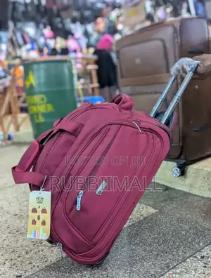 Deilai Rolling Travel Duffle Bag