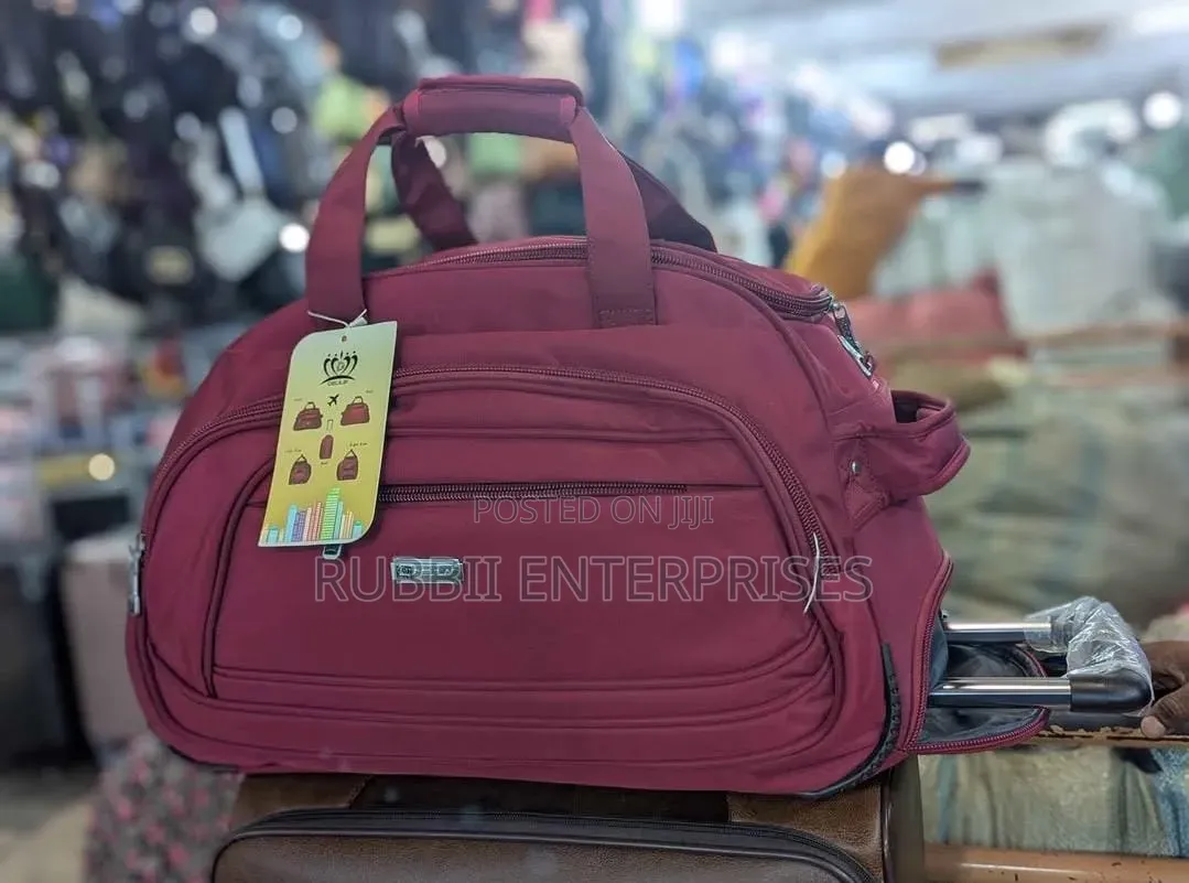 Deilai Rolling Travel Duffle Bag