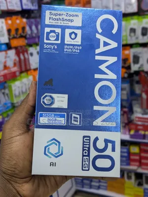 New Tecno Camon 50 Ultra 512 GB Black