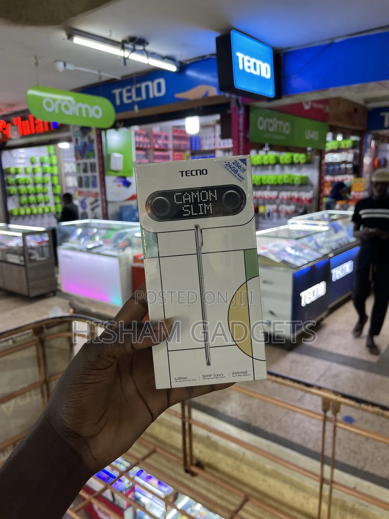 New Tecno Camon Slim 256 GB Black