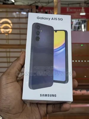 New Samsung Galaxy A15 5G 256 GB Gold