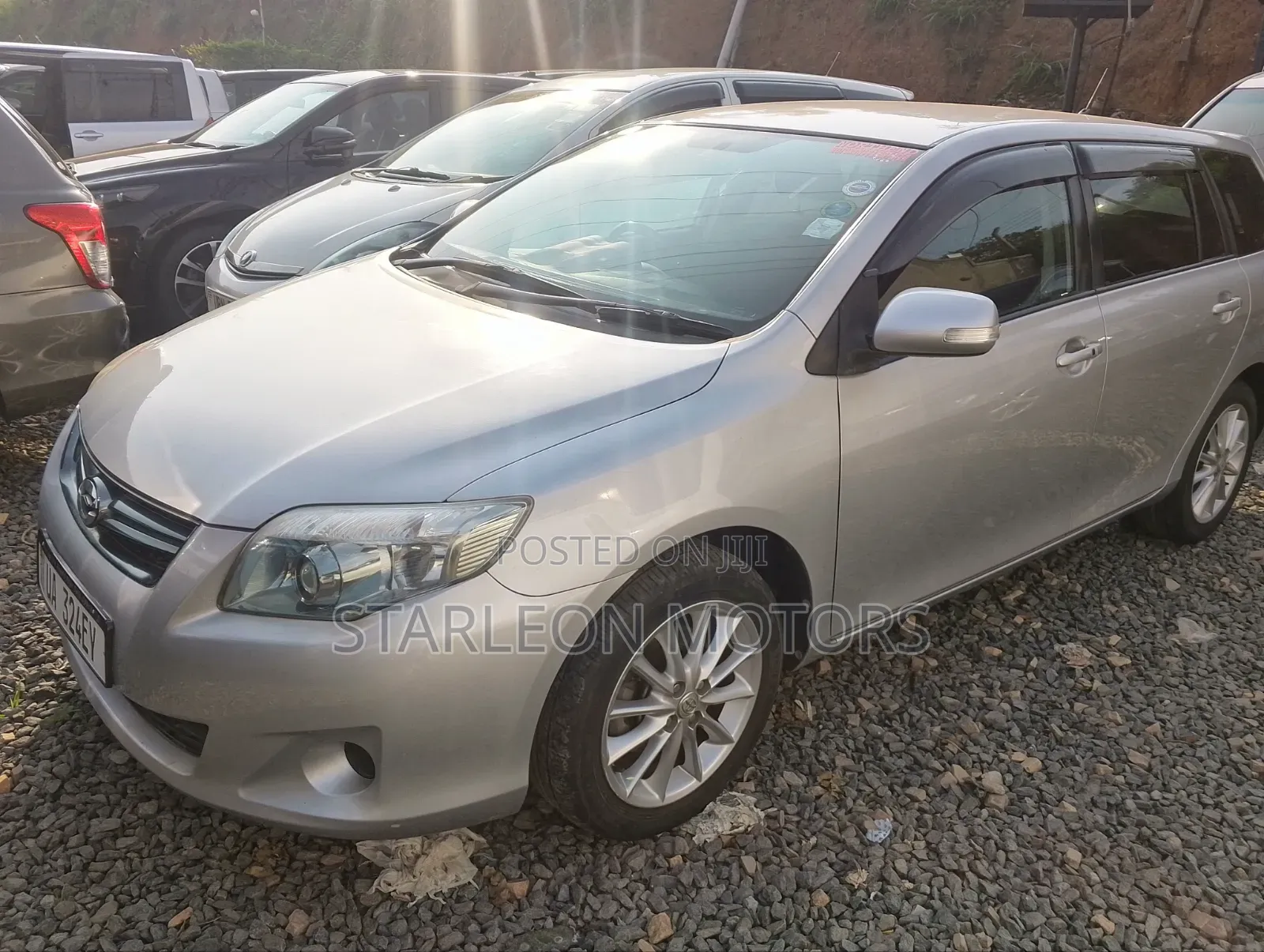 Toyota Corolla Fielder 2011 Silver