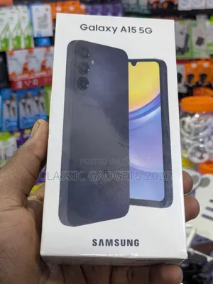 New Samsung Galaxy A15 5G 256 GB Silver