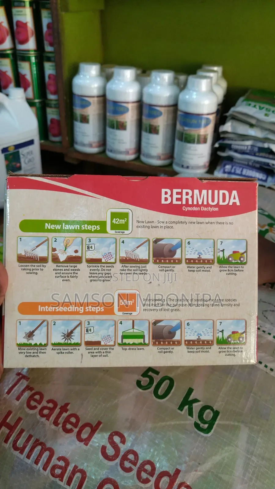 Starke Ayres Bermuda Mixture Seeds 500 G