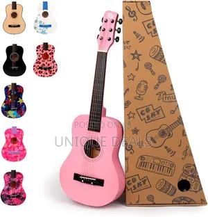 21 Inch Wooden Acoustic Guitar for Toddler