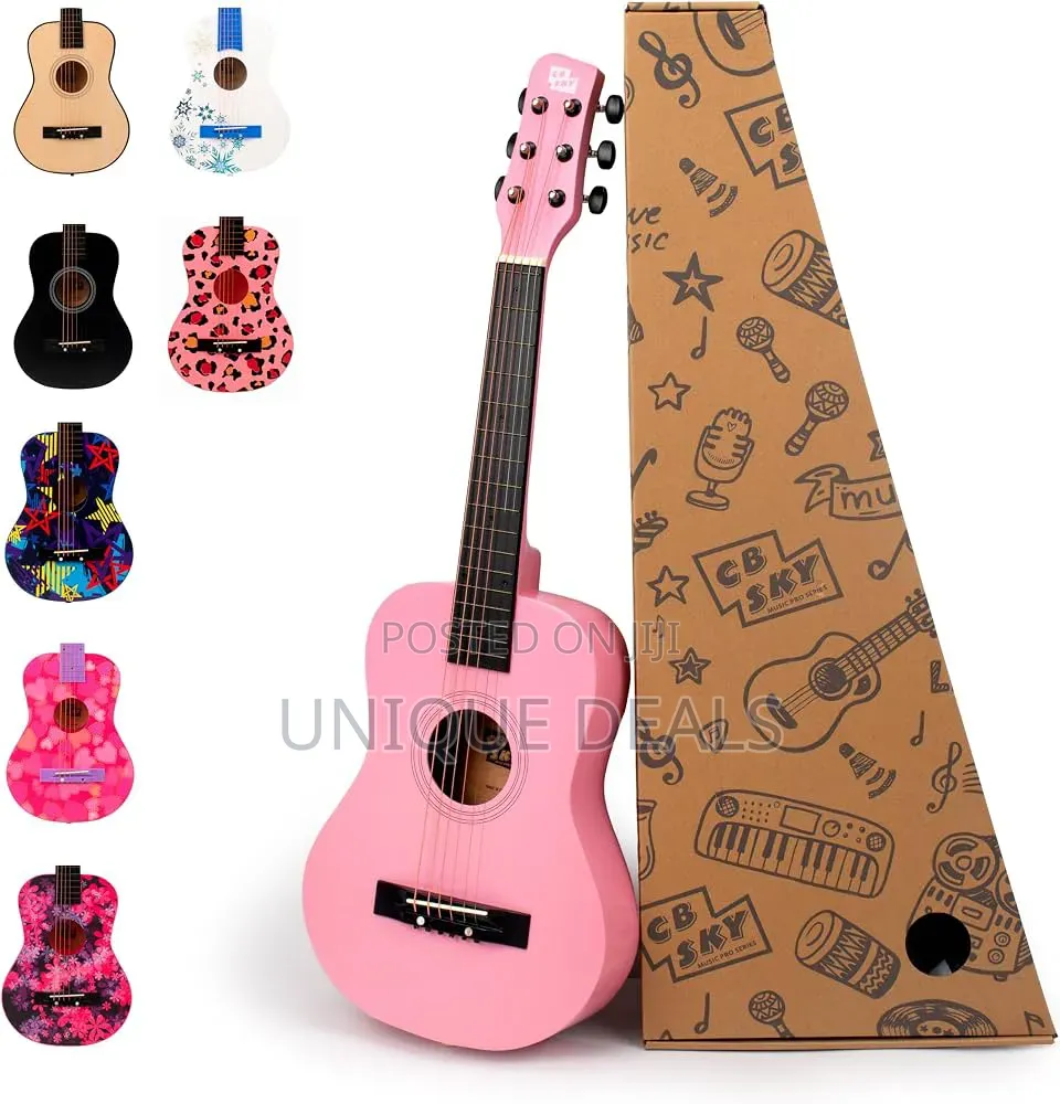 21 Inch Wooden Acoustic Guitar for Toddler