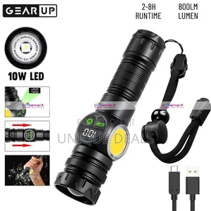 3 in 1 Rechargeable Flashlight True 5000 Lumens