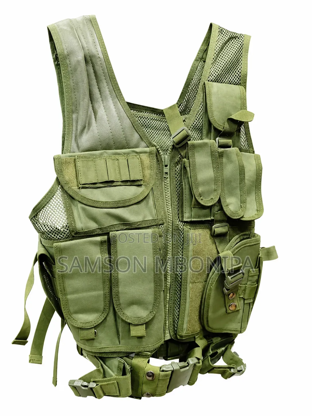Tactical Mens Vest Military Waistcoat for Camping Hunting Hiking