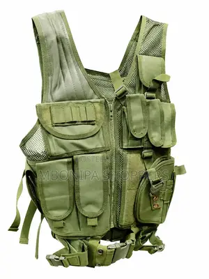 Tactical Mens Vest Military Waistcoat for Camping Hunting Hiking