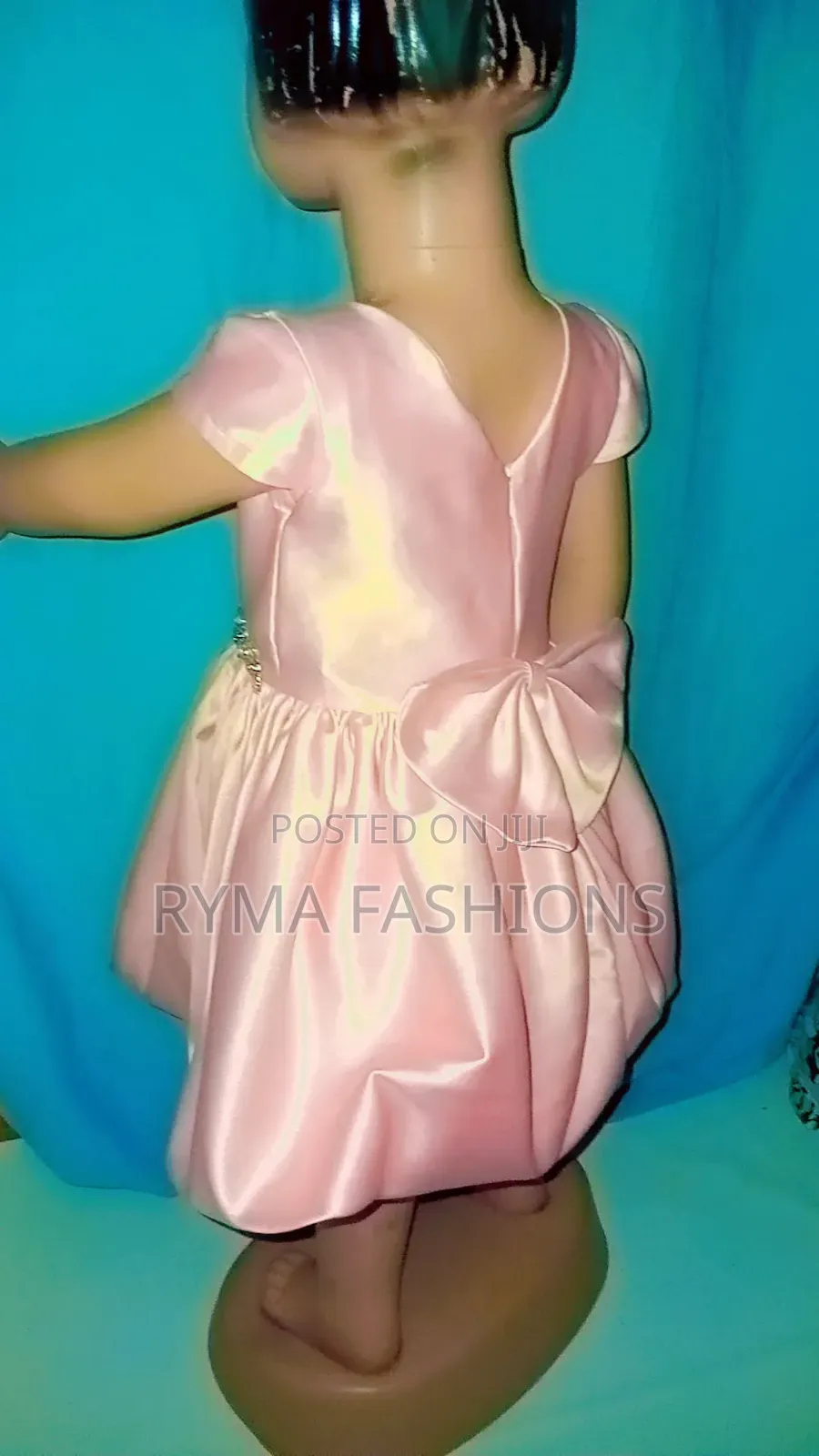 Elegant Peach Dress