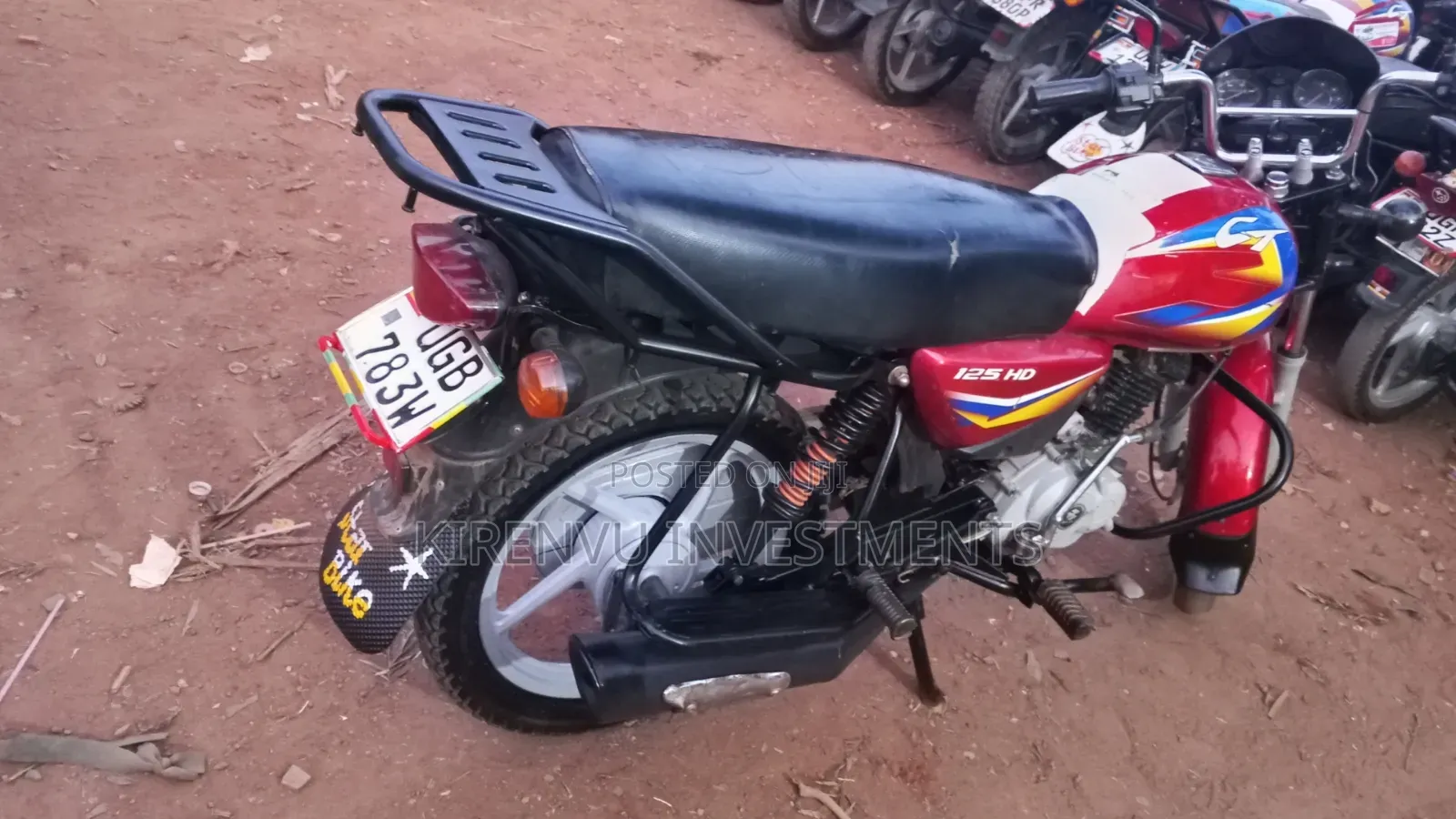 Bajaj CT 125X 2022 Red