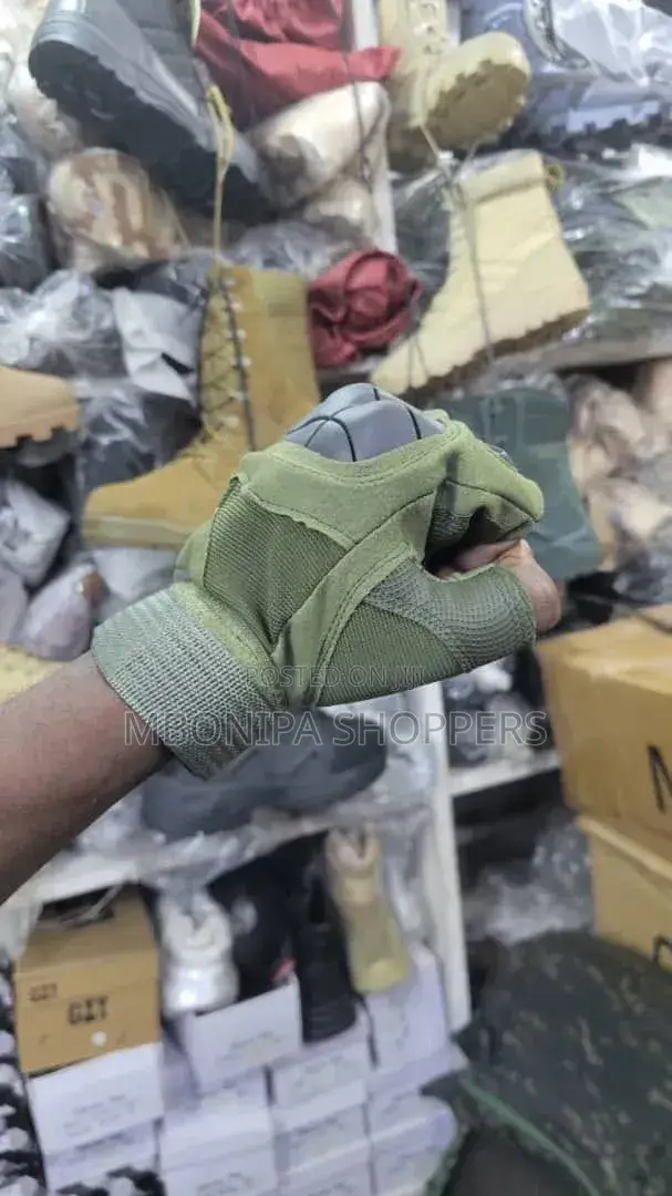 Tactical Fingerless Gloves for Cycling Climbing Hiking Hunting Gloves