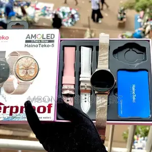 Hainoteko Germany Super Slim AMOLED Display Smart Watch AI Assistance