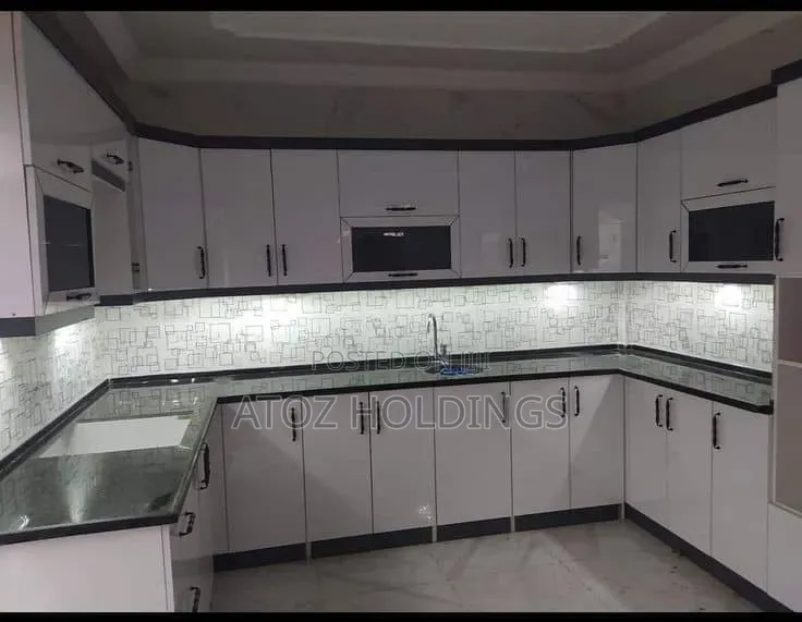 Kitchen Cabinets With White Concept From