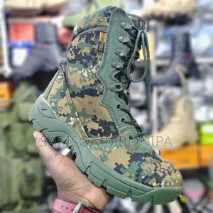 Camo1 Digital Men's Waterproof Outdoor Combat Army Hiking Boots