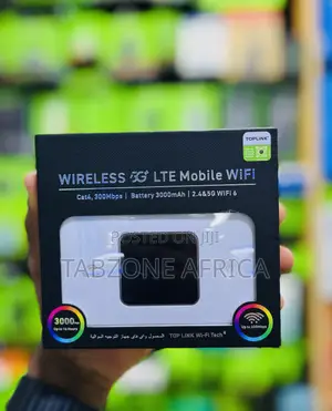 TOPLINK MR88 4g/5g+ LTE Mobile WiFi 3000mAh WiFi 6 With LCD Display