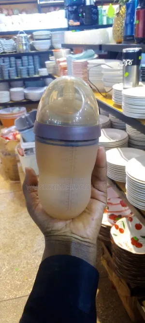 Baby Silicone Feeding Bottle