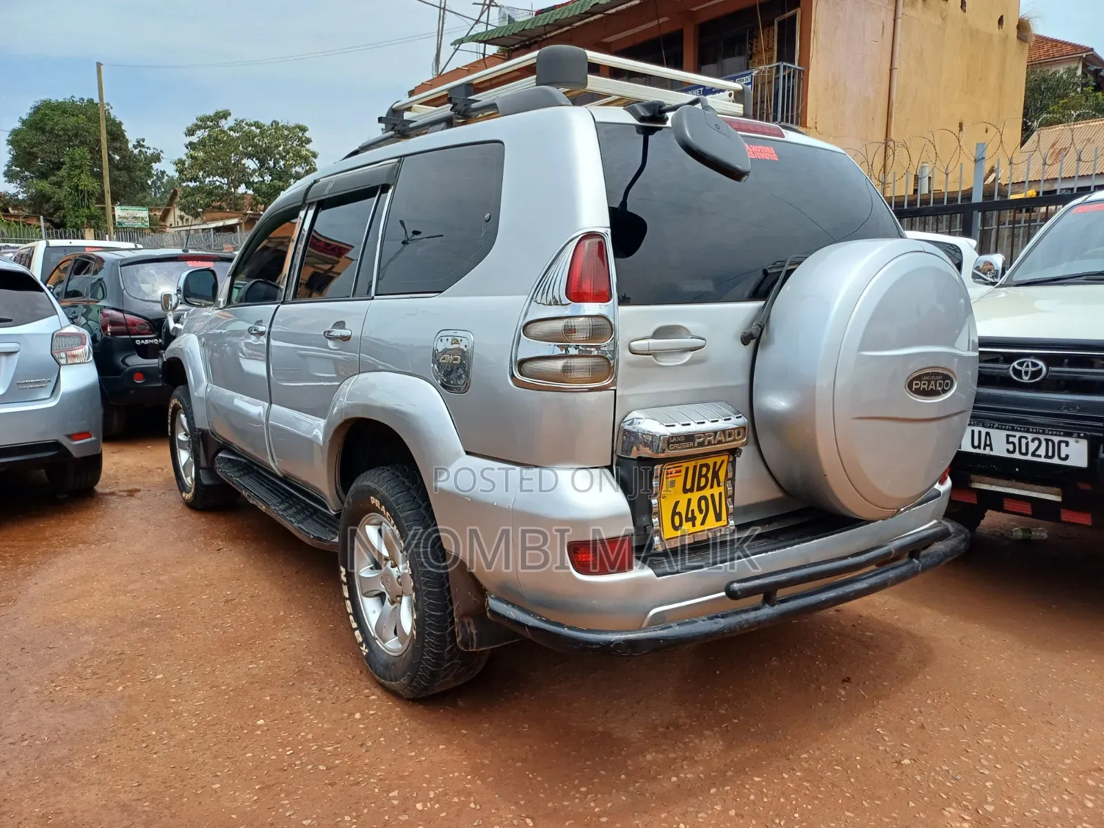 Toyota Land Cruiser Prado 2004 Silver