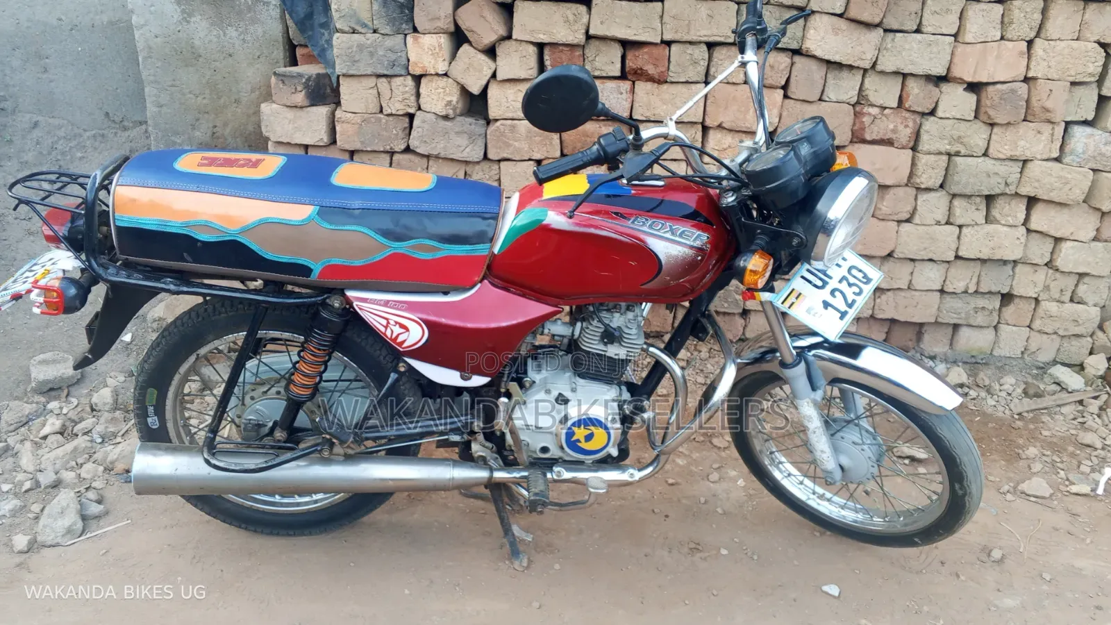 Bajaj Boxer 100 2022 Red