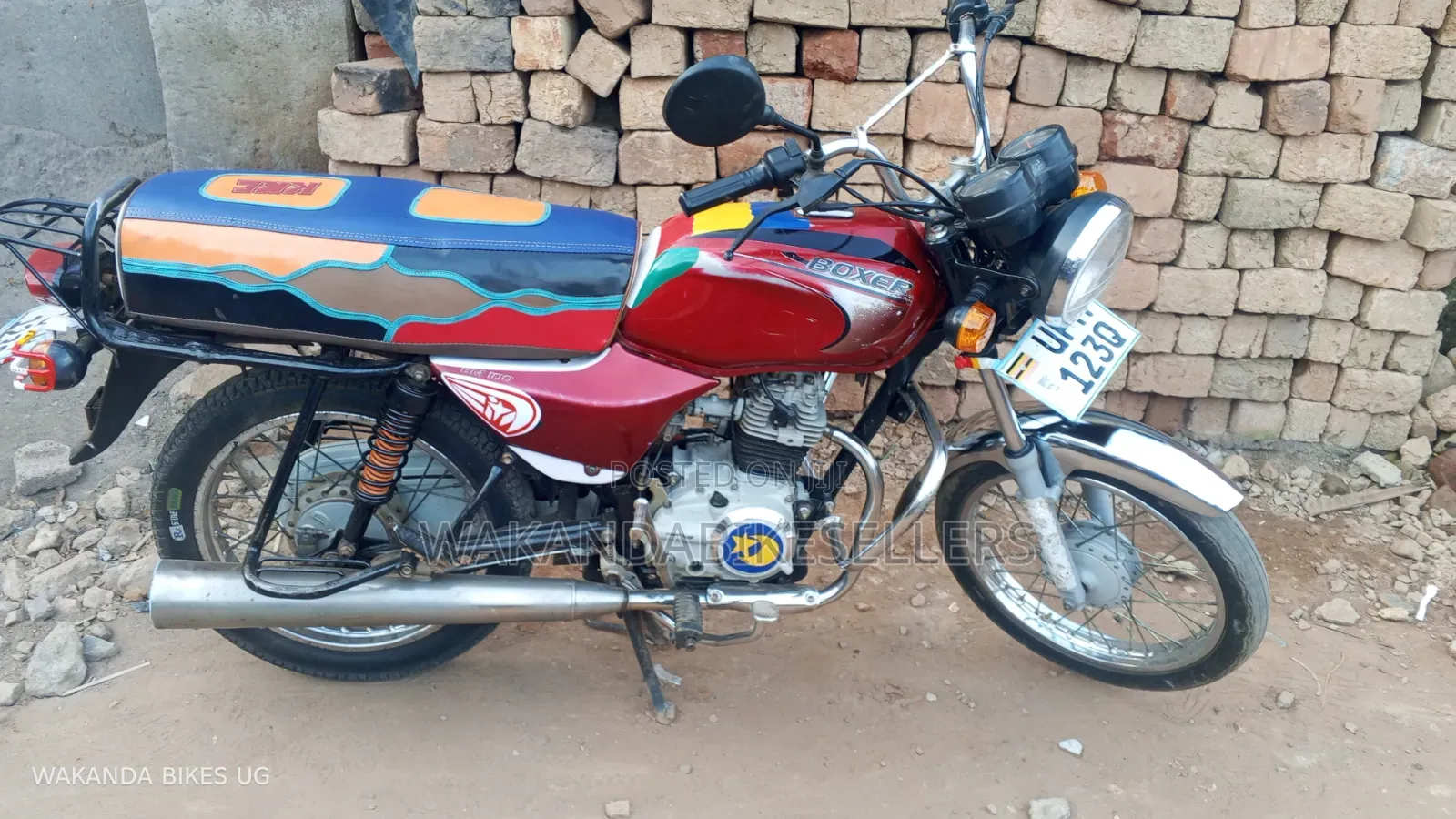 Bajaj Boxer 100 2022 Red