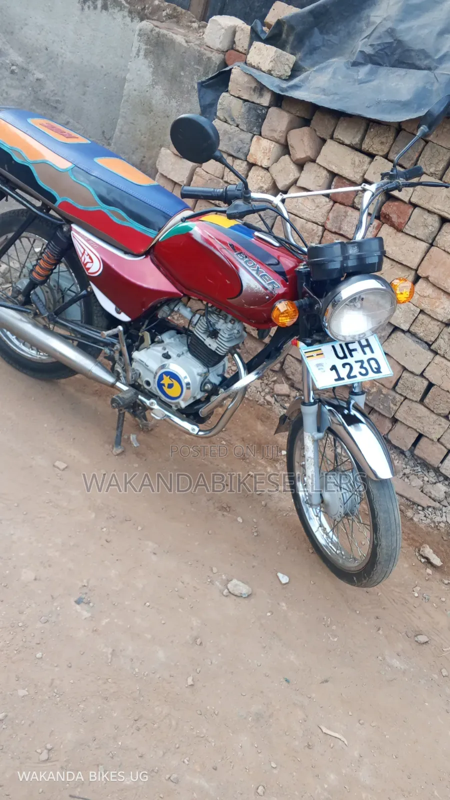Bajaj Boxer 100 2022 Red