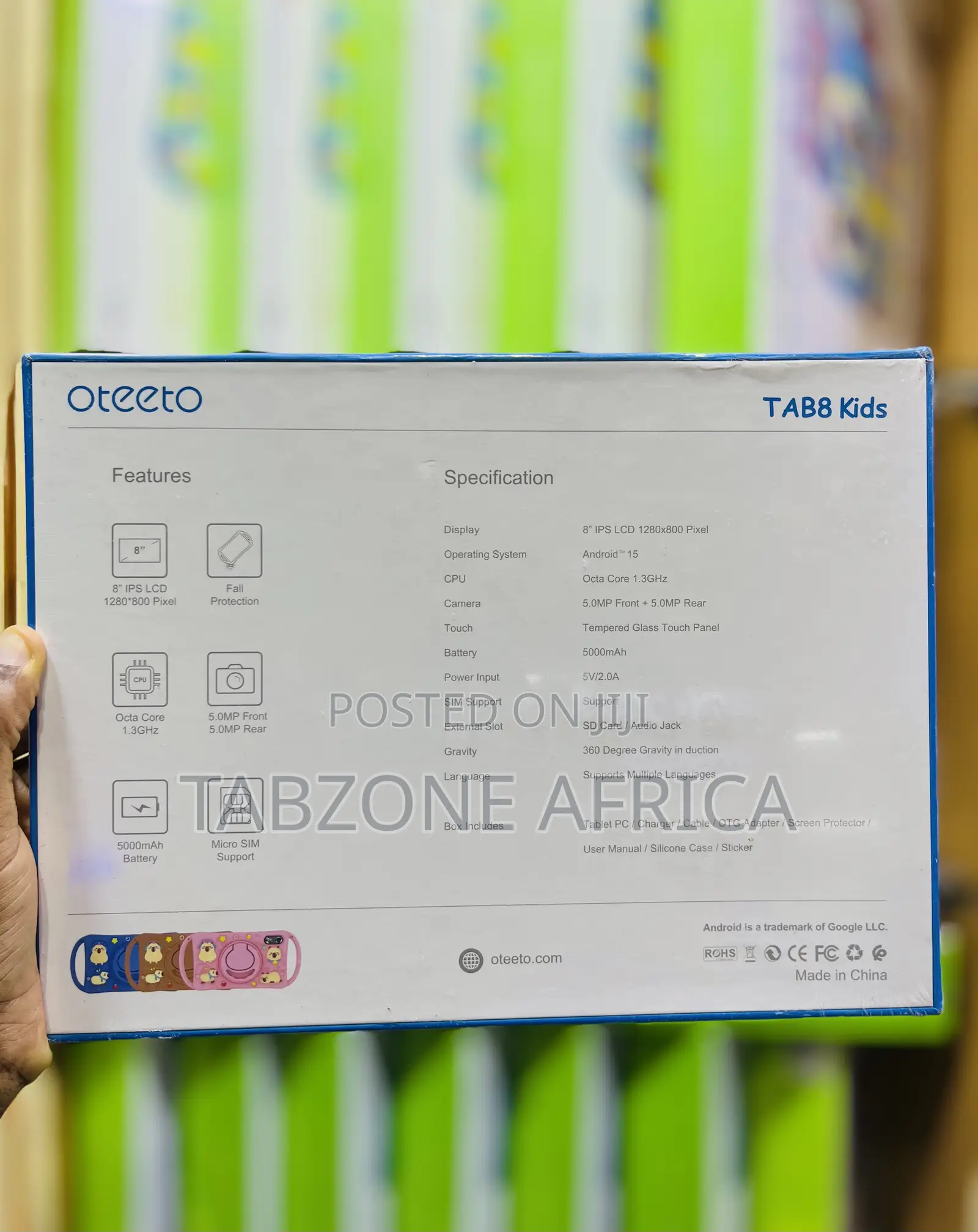 New Oteeto TAB 8 128 GB Blue
