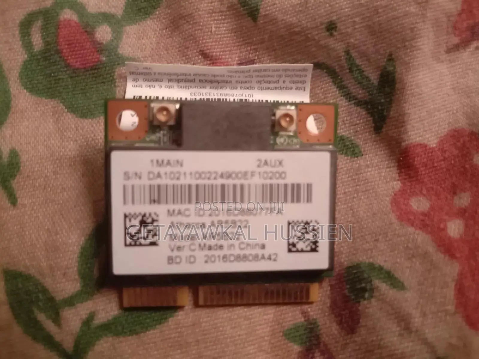 Wireless Wifi Bluetooth Card Laptop