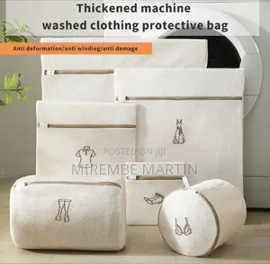 Set of 6 Mesh Laundry Bags