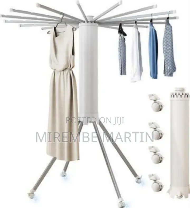 Foldable and Portable Clothes Drying Rack