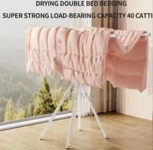 Foldable and Portable Clothes Drying Rack