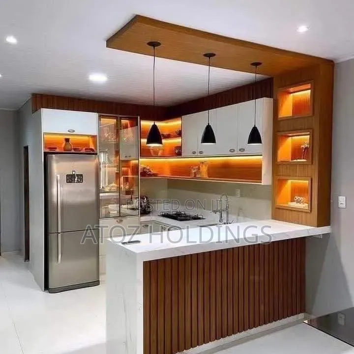 Kitchen Cabinets/Peninsula Kitchen Cabinet 910,000/- Per Running Meter