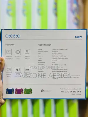 New Oteeto TAB77 256 GB Pink