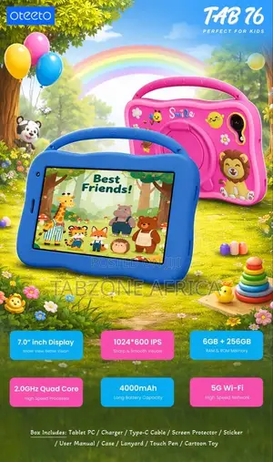 New Oteeto TAB77 256 GB Pink