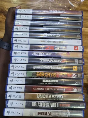 Playstation 5 Games on CDs. Every Game Is Available