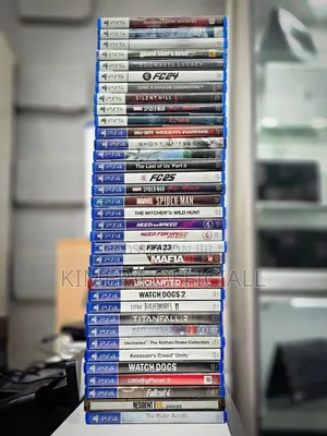 Video Games on CDS for PS4 and Ps5