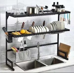 2 Tier Over the Sink Dish Rack