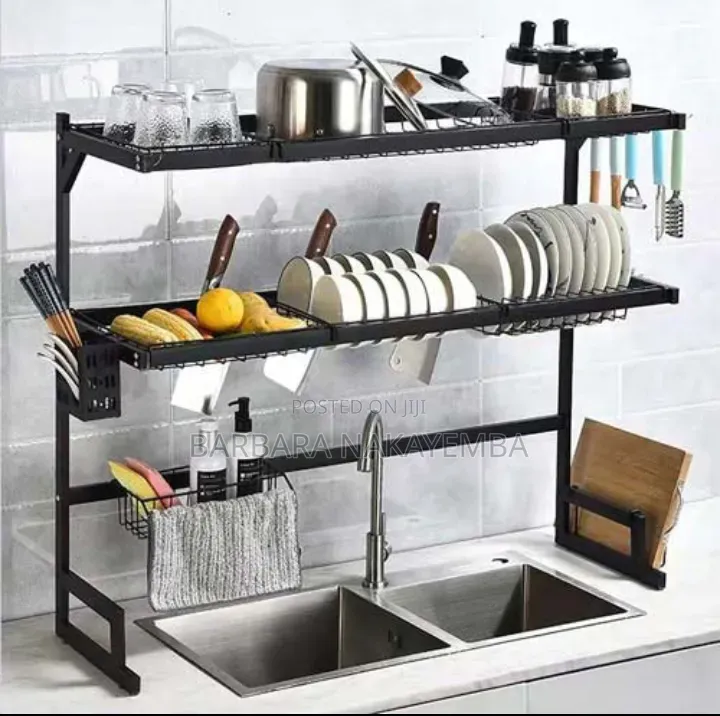 2 Tier Over the Sink Dish Rack