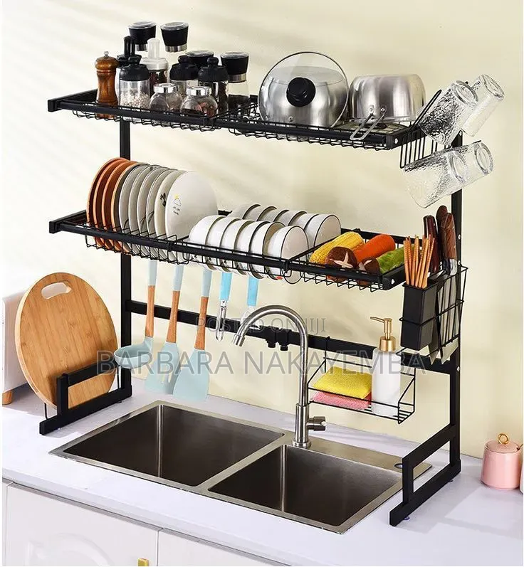 2 Tier Over the Sink Dish Rack