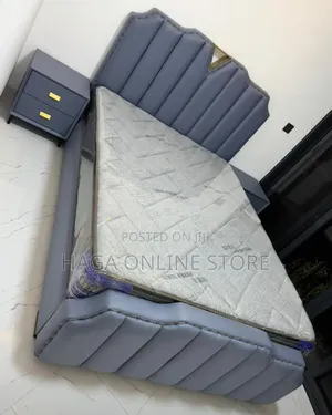 King Size Leather Bed