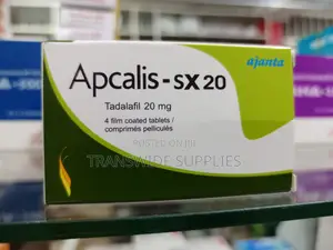 Apcalis SX 20mg Tadalafil 4 Tablets Per PACKET 36hrs Drive Man Power