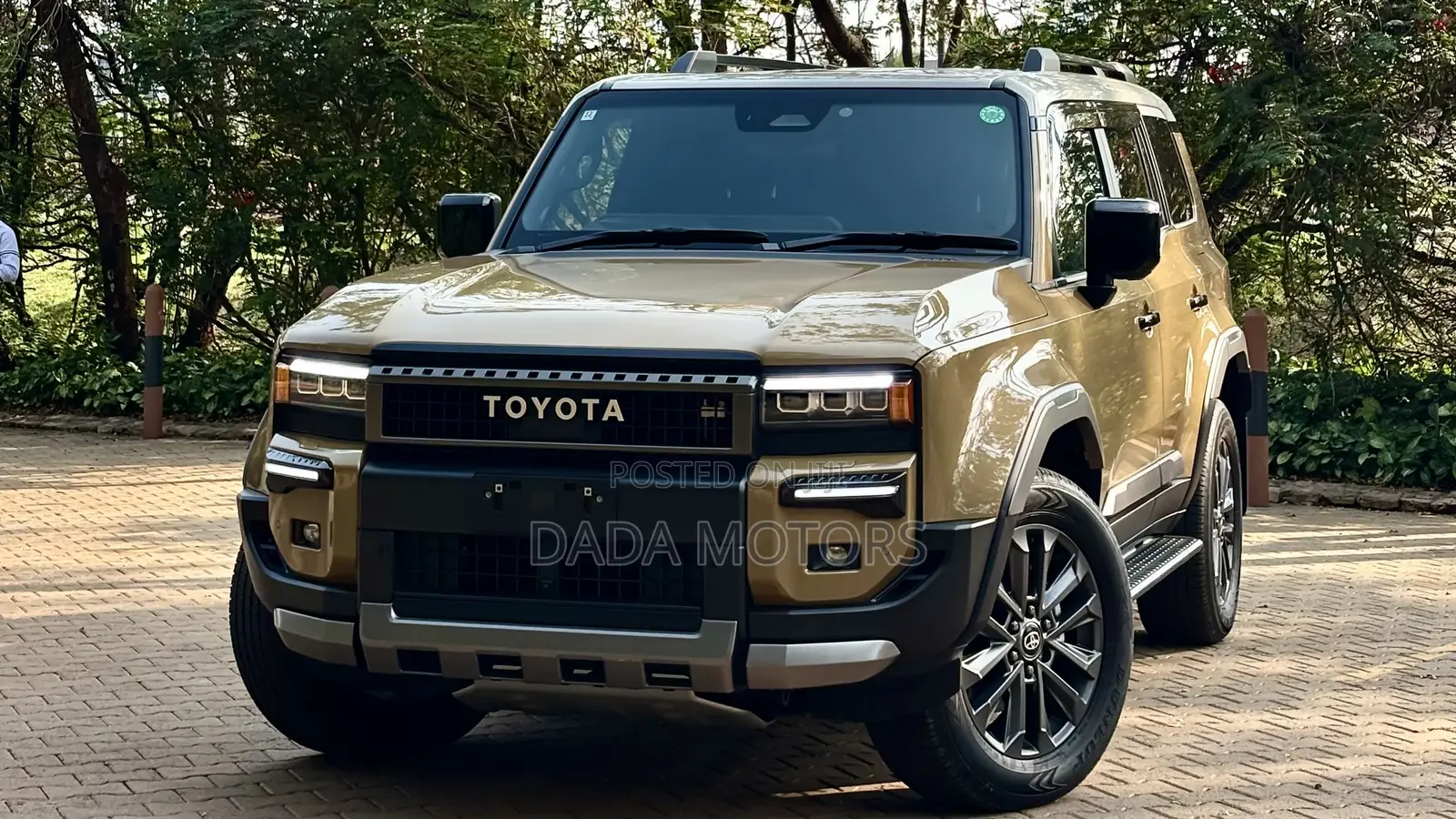 New Toyota Land Cruiser Prado 2.8 2024 Gold