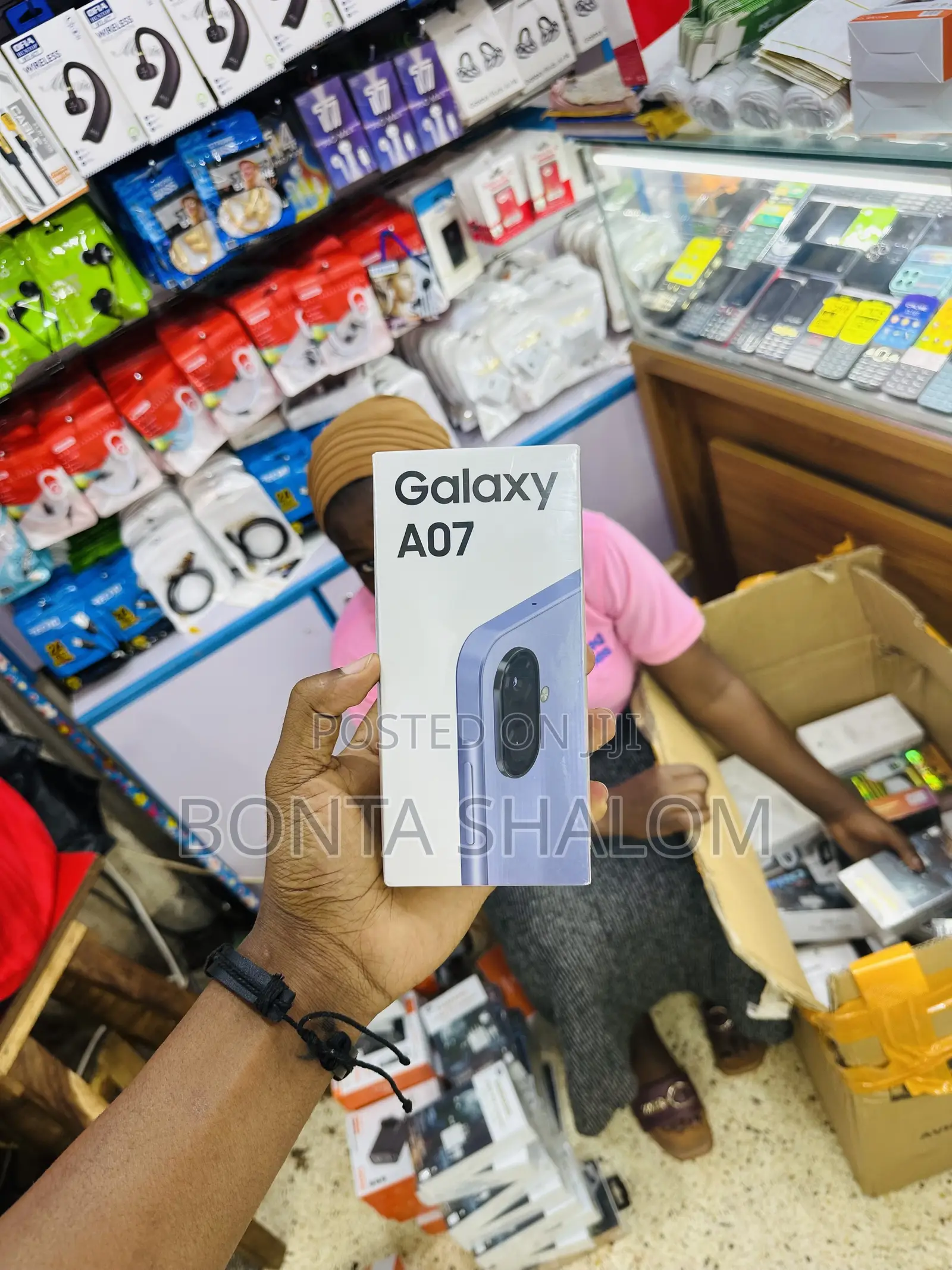 New Samsung Galaxy A07 128 GB Black