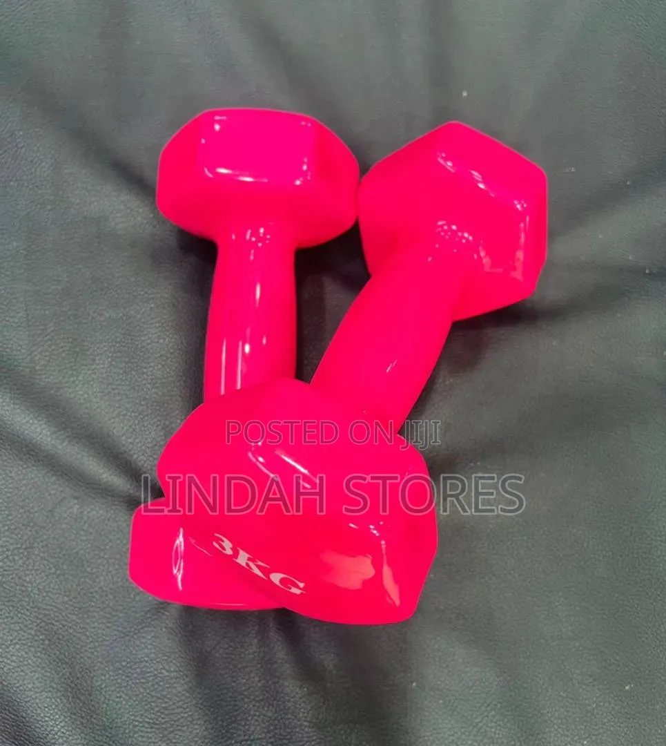 Vinyl-Coated Hex Dumbbells