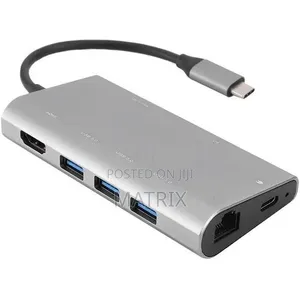 USB Type C 8 in 1 Multi Function Hub