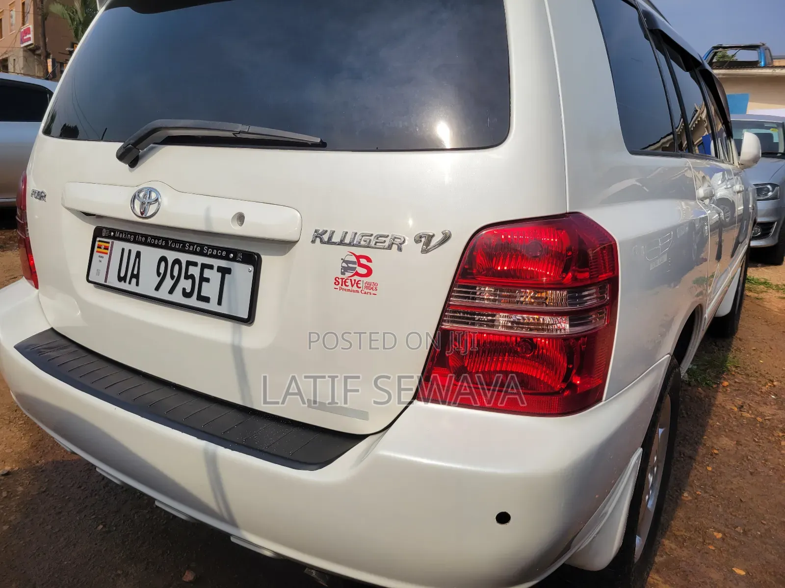 Toyota Kluger 2008 White