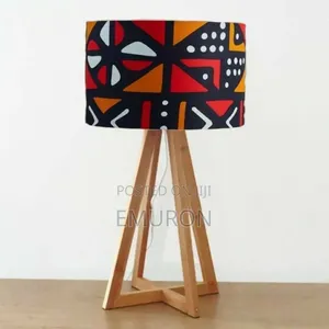 Four Wooden Table Lamp