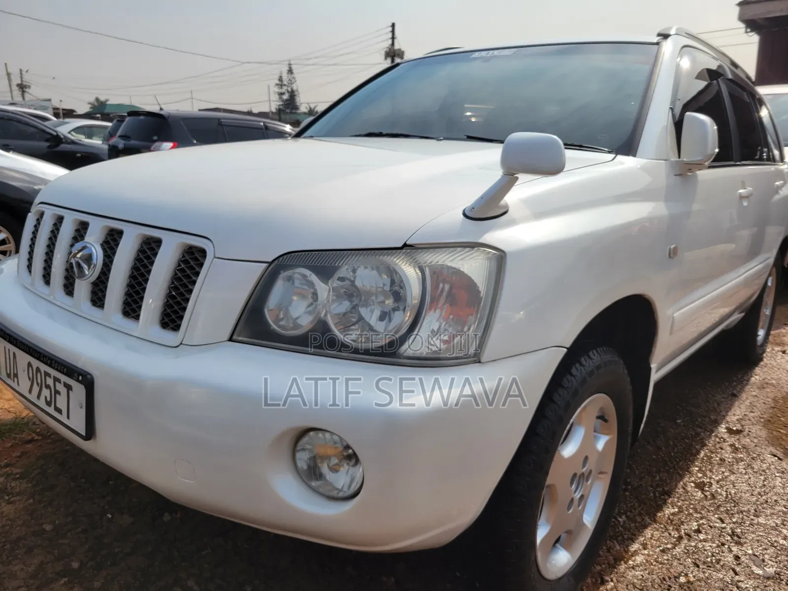 Toyota Kluger 2008 White