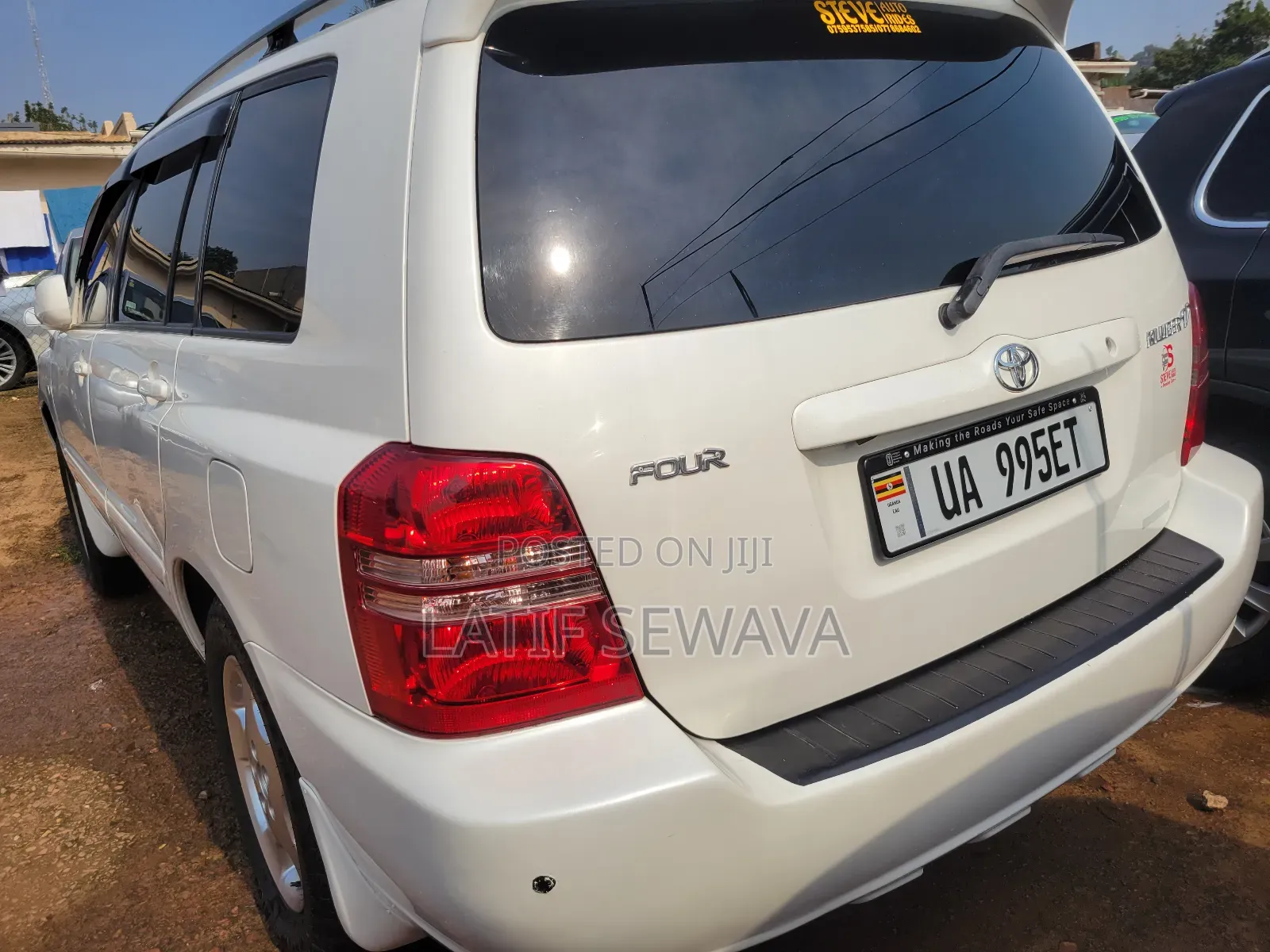 Toyota Kluger 2008 White