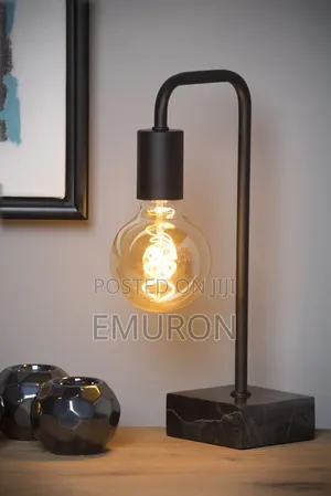 Crystal Bent Table Lamp